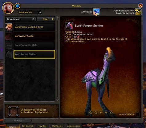 darkmoon daggermaw vendor.